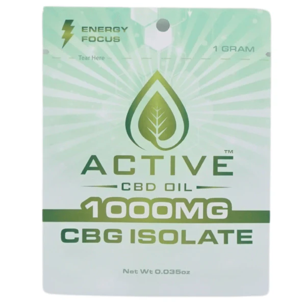 CBG Isolates THC Free 99.99% Pure
