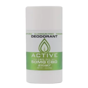 Active CBD Oil - CBD Deodorant Bergamot 50mg