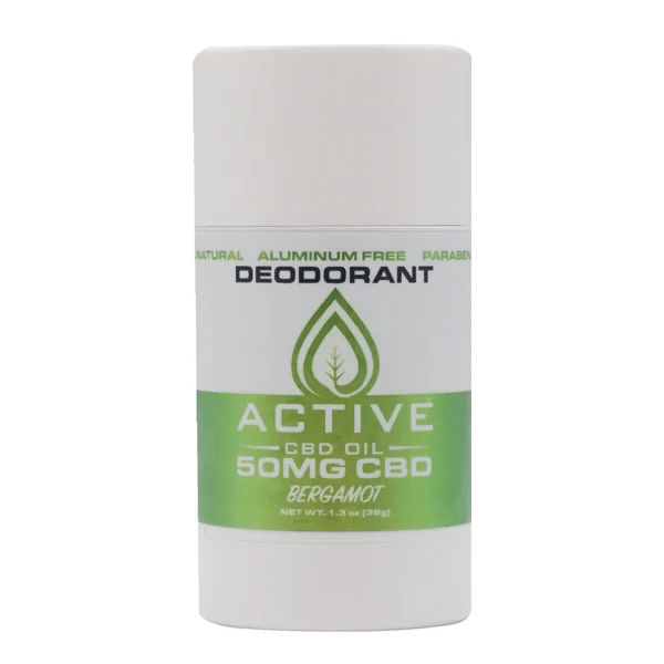 Active CBD Oil - CBD Deodorant Bergamot 50mg