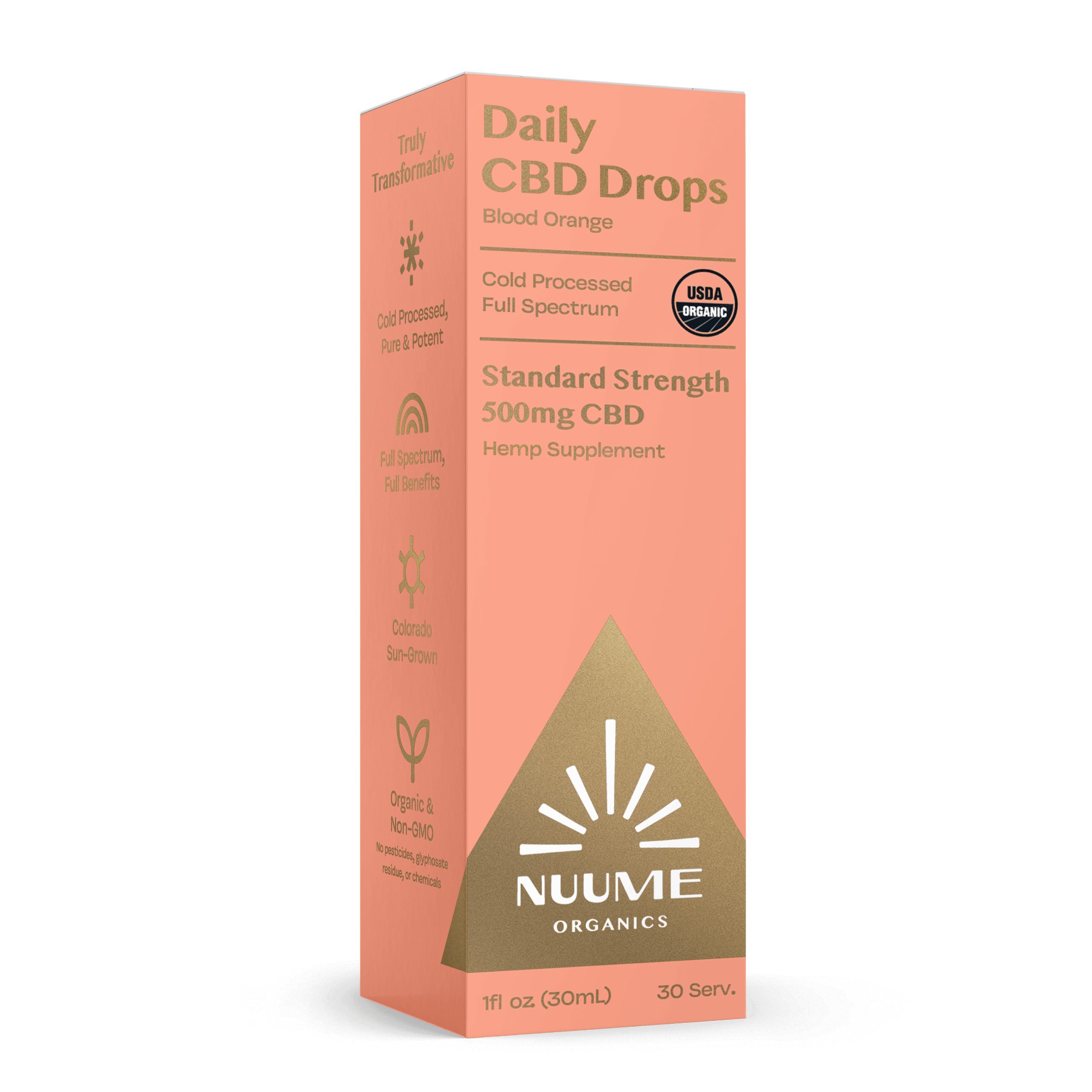 Organic Daily CBD Drops - Full Spectrum