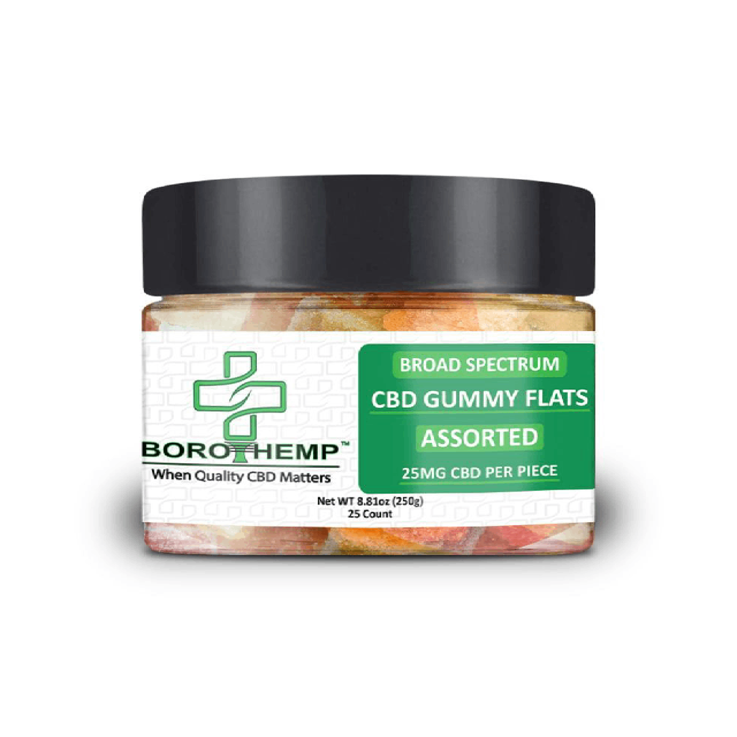 Broad Spectrum CBD Gummy Flats 35mg