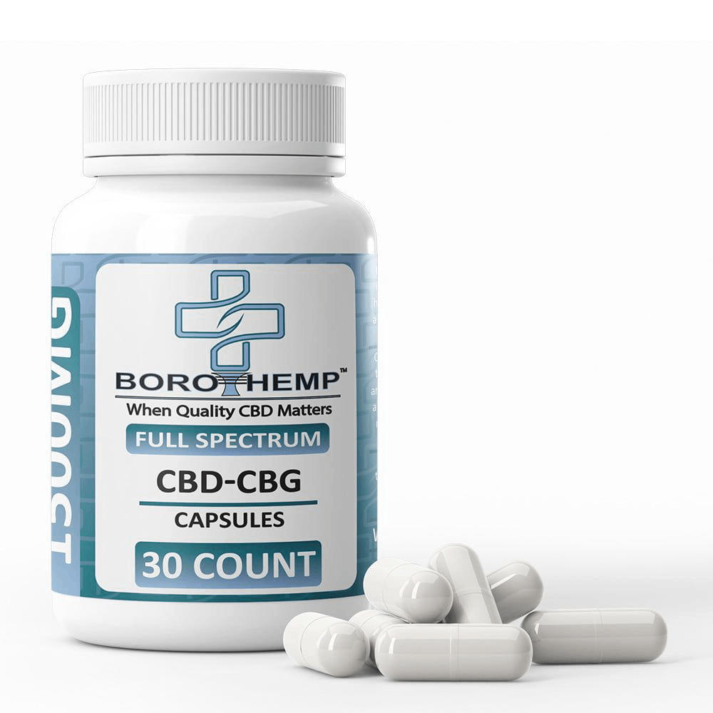 CBD-CBG Capsules - 2 Count