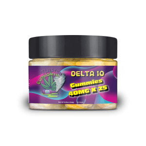 Delta 10 Gummy 40mg Twisted Euphoria - 50 Count
