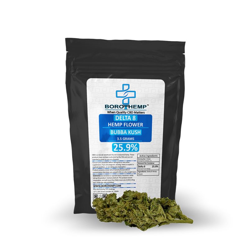 Delta 8 Hemp Flower - 1 Gram, The White