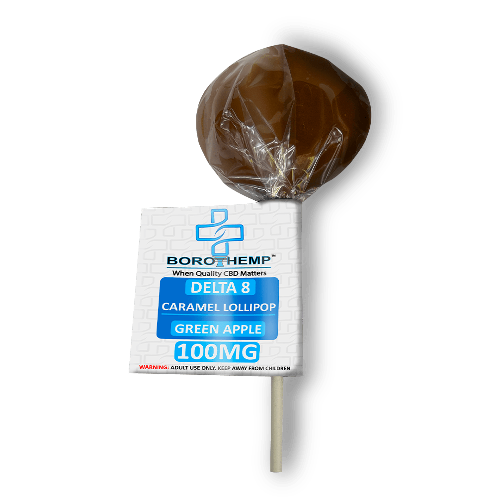 Delta 8 Lollipop with Delta 8 Caramel - Single Count