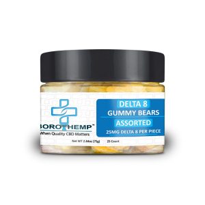 Delta 8 Gummy Bears - 25mg, 10 Count