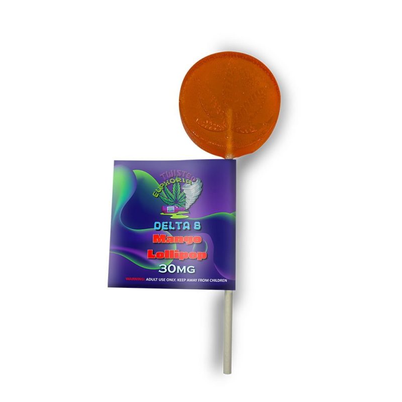 Delta 8 Lollipops 30mg Twisted Euphoria - 20 Mix Count