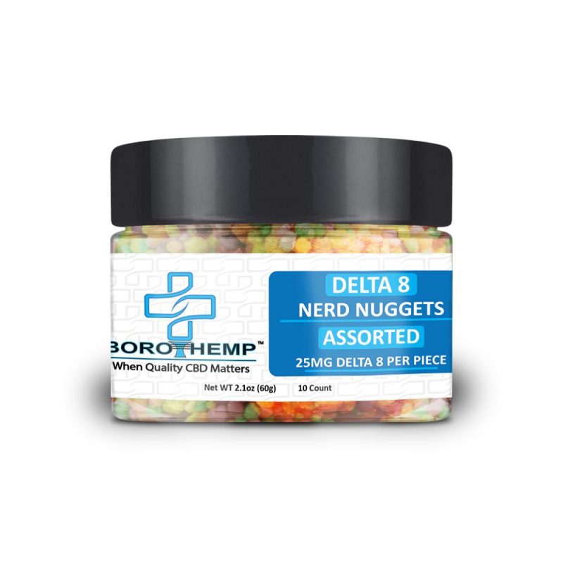 Delta 8 Nerd Nuggets 25mg - 10 Count