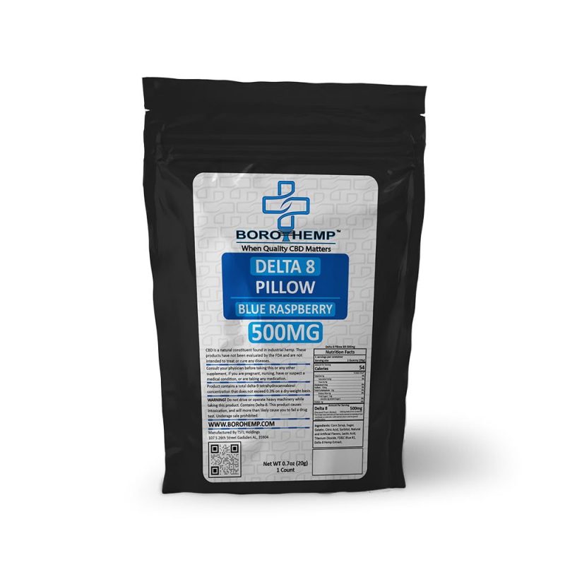 Delta 8 Pillow - 250mg, Fishbowl (20 Units)