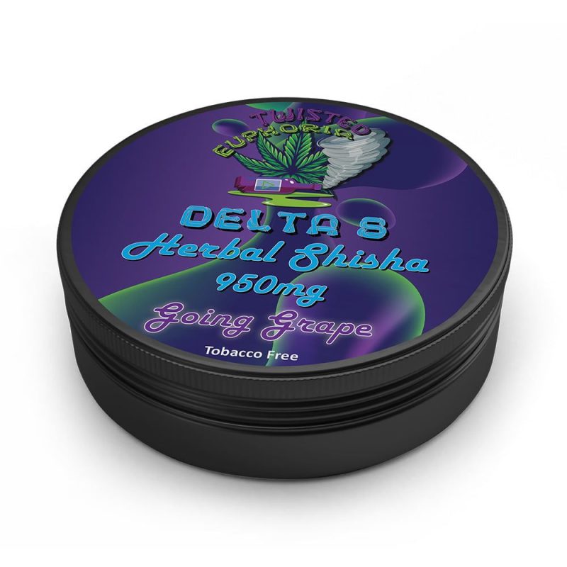 Delta 8 Shisha 950mg Twisted Euphoria - Double Apple