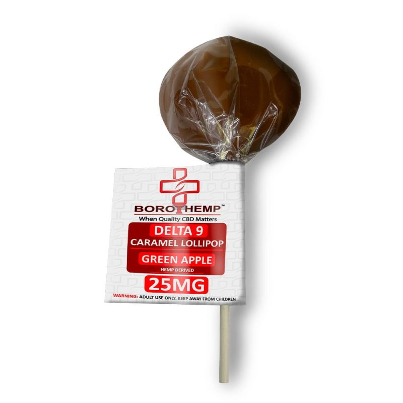 Delta 9 Lollipop with Delta 9 Caramel - Single Count