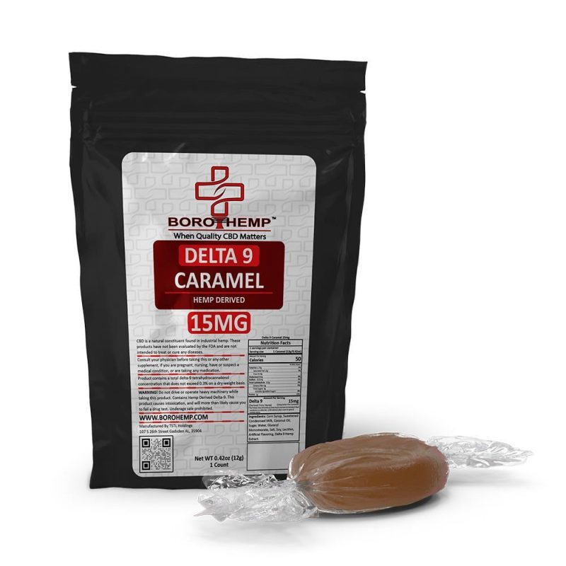 Delta 9 Caramel 15mg - 15 Count