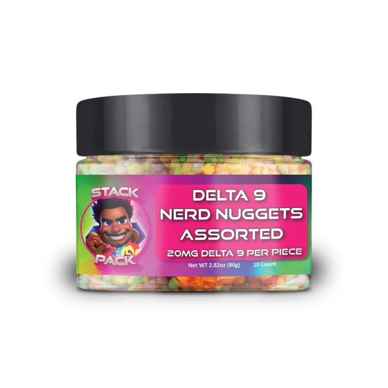 Delta 9 Nerd Nugget 20mg Stack Pack