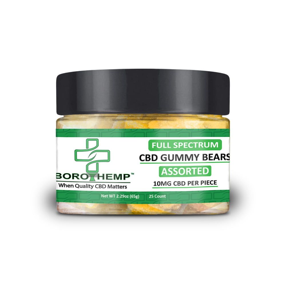 Full Spectrum CBD Gummy Bear 10mg - 100 Count