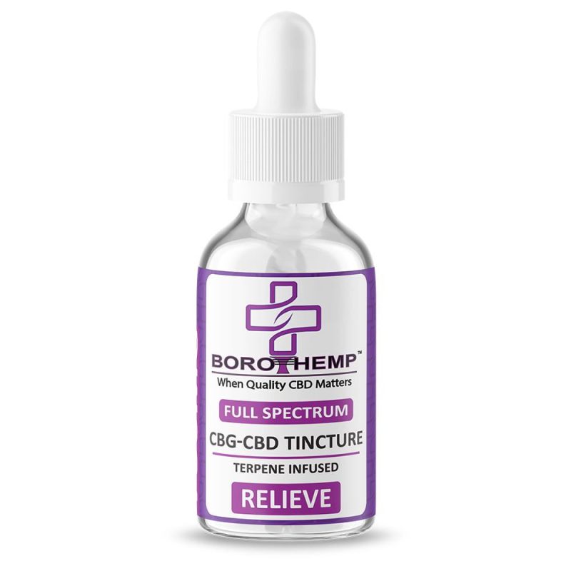 Full Spectrum CBG-CBD Terpene Infused Tinctures 30ml - Awaken, 1500mg