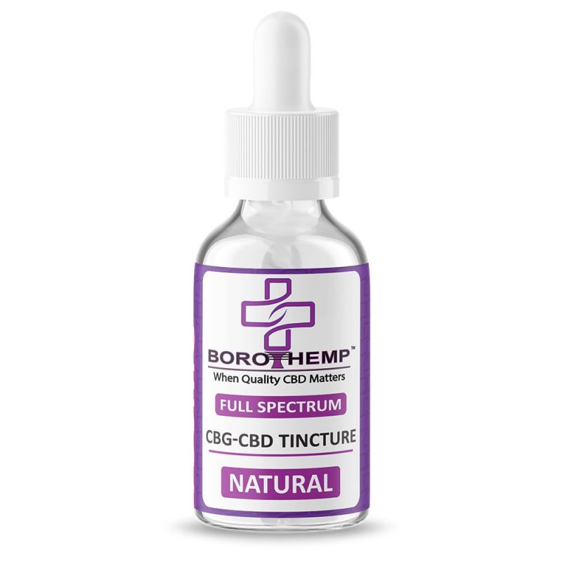 Full Spectrum CBG-CBD Tincture 30ml - Lemon, 1500mg