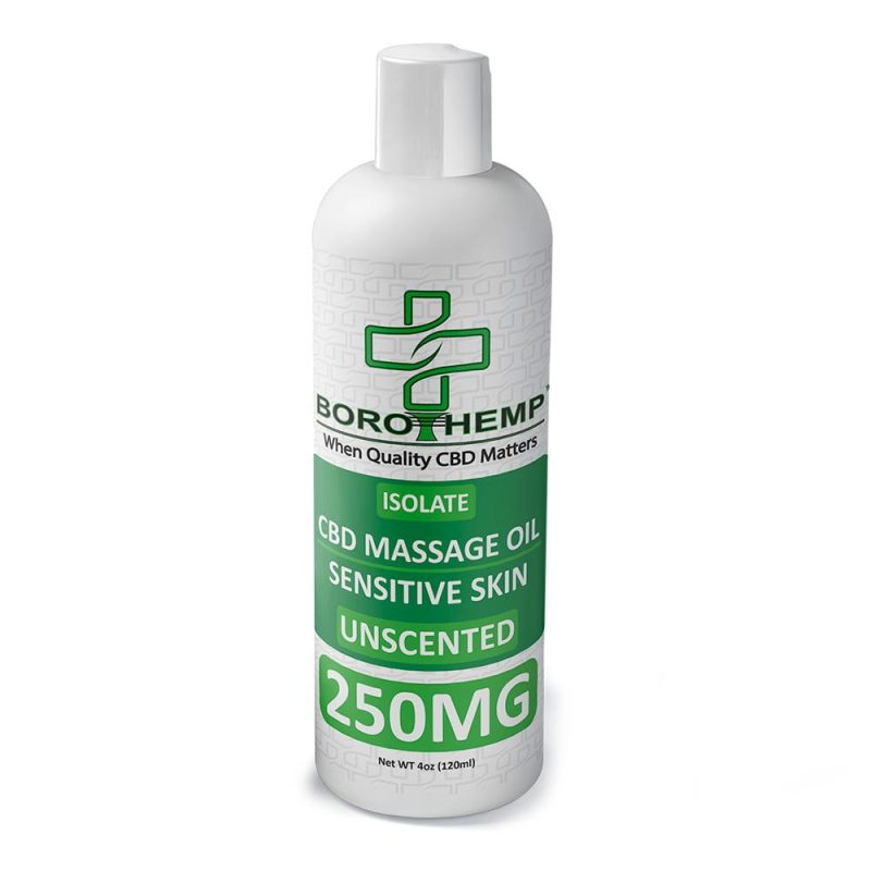 Isolate CBD Hemp Massage Oil - 16oz, 1000mg