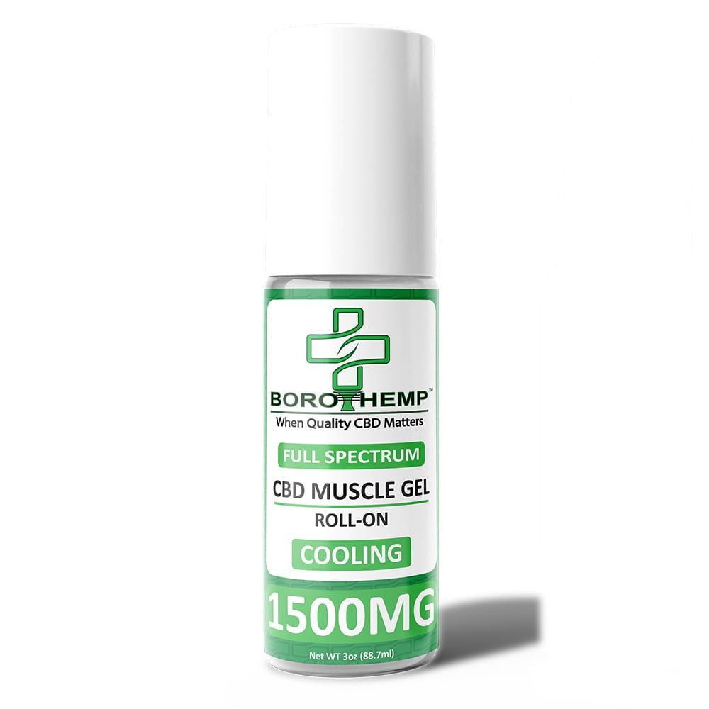 Full Spectrum CBD Muscle Gel - 3oz Roll-On